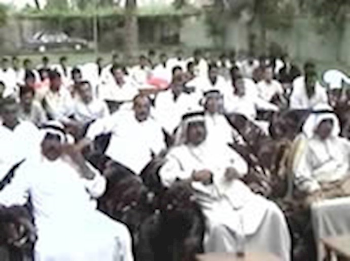 مئات العراقيين يشارکون في حفلة تأبين لاستشهاد الشيخ محمد القدوري رئيس مکتب جبهة الحوار الوطني العراقي في قضاء الخالص