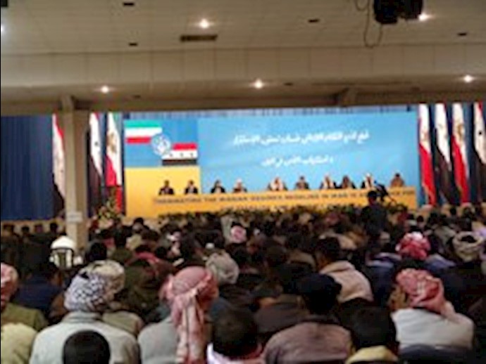 اللجنة البرلمانية العراقية للصداقة والتضامن مع الشعب الايراني تحذر من انتهاک حقوق‌مجاهدي مدينة أشرف