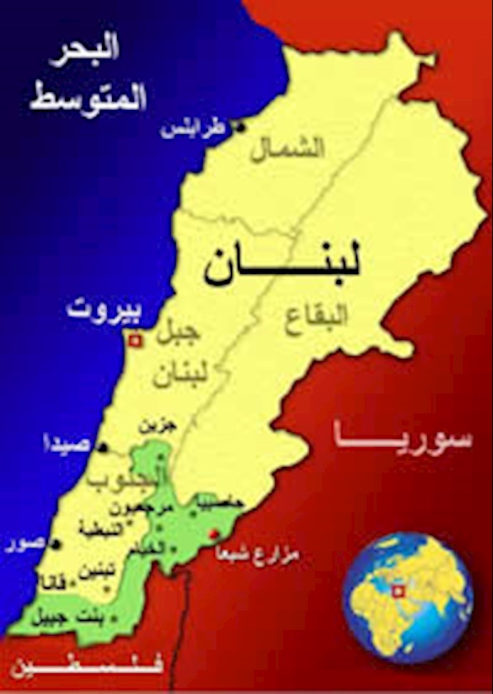 النظام الإيراني يقوم بنصب قواعد اطلاق الصواريخ لحزب الله اللبناني