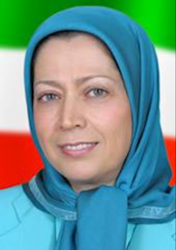 الرئيسة رجوي: صخب الملالي حول تمزيق صورة خميني يدل علی عجز النظام ونهاية عهده