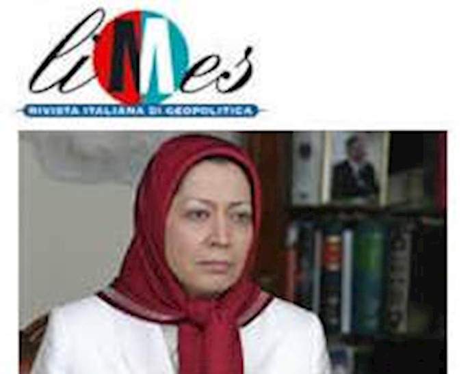 مجلة «ليمس» الإيطالية: «رياح التغيير في إيران – مقابلة مع مريم رجوي»