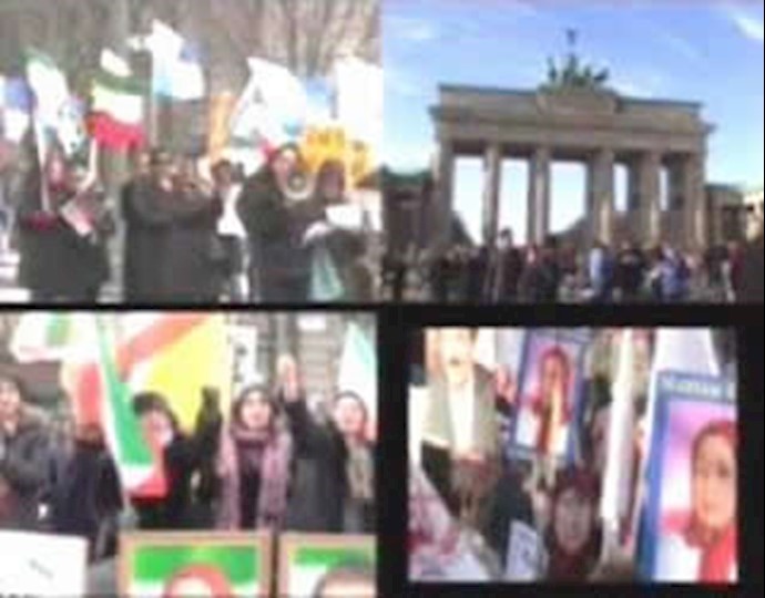 استمرار مظاهرات الجالية الإيرانية احتجاجًا علی مؤامرات النظام الإيراني ضد أشرف