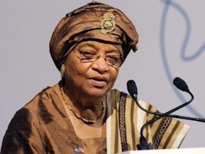 رئيسة ليبيريا: فوزي بـ«نوبل» اعادة اکتشاف لبلادي