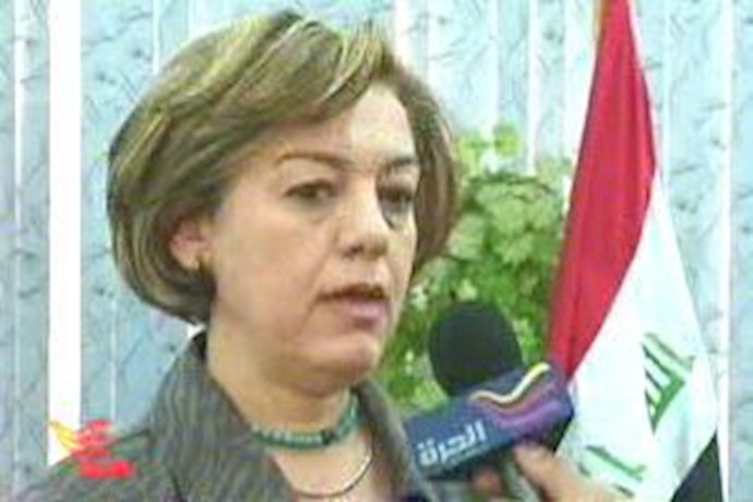 ميسون الدملوجي: العراقية ستسعی مرة اخری لنقل قضية الهاشمي الی خارج بغداد