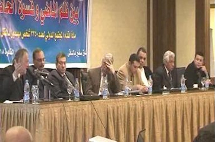 مؤتمر في القاهرة بحضور 150 شخصية مصرية يدين التصرفات الجائرة ضد سکان أشرف