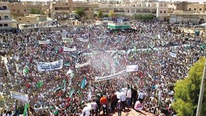 حرب شوارع بدمشق ومظاهرات بعشرات الآلاف تعم سوريا