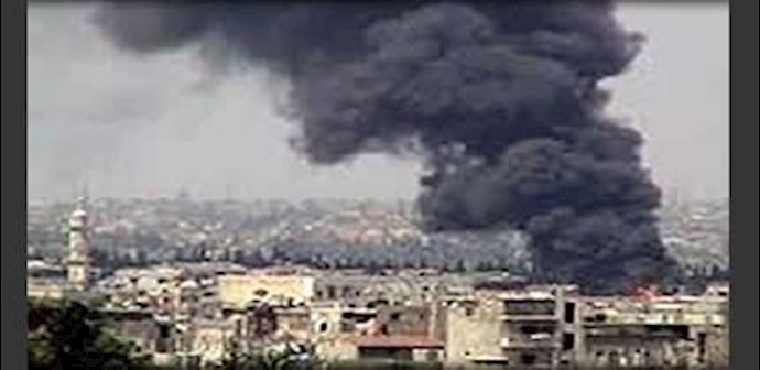 انفجار ضخم يستهدف قيادة أرکان جيش النظام السوري