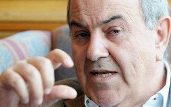 علاوي: لم ولن ألتقي المالکي إذ لا شأن لي به.. ولن أحضر أي مؤتمر وطني لأنه ضحک علی الذقون
