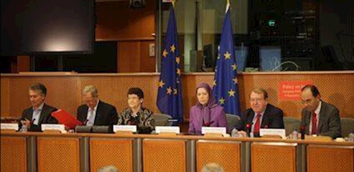 کلمة السيدة الرئيسة مريم رجوي في مؤتمر في البرلمان الاوربي