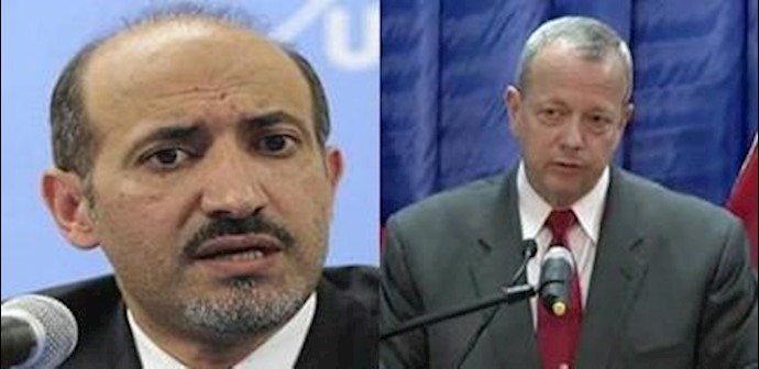 الجربا يلتقی بمنسق التحالف الدولي الجنرال جون آلن في الأردن