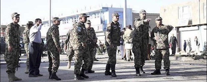 مقتل 4 جنود أفغان وجرح 12 بانفجار في کابل