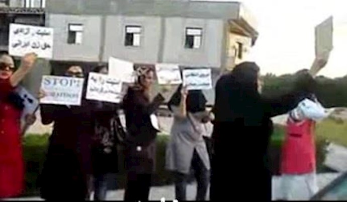 تظاهرات واضرابات ضد الاعتداء برش الأسيد في ايران -2