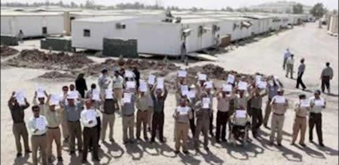 مواصلة الحصار الطبي علی ليبرتي تعرض حياة العديد من المرضی للخطر