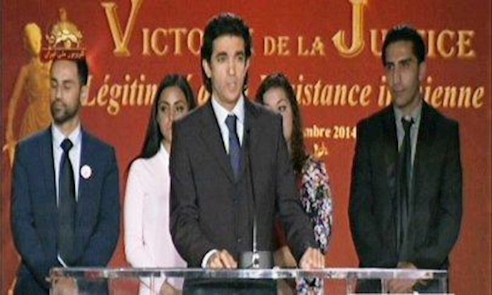 موجز عن کلمات الشباب الإيرانيين في مؤتمر باريس الذي عقد بمناسبة انتصار المقاومة الإيرانية في المحکمة الفرنسية