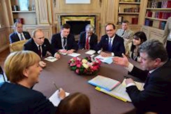 بوتين يعلن اتفاقا مع باريس وروما وبرلين علی استخدام طائرات بدون طيار للمراقبة في اوکرانيا