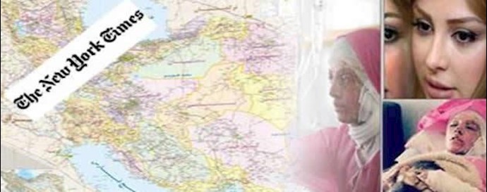 إيران- صحيفة نيويورک تايمز: عملية رش الحامض علی وجوه النساء في إيران بعد أن صوت برلمان النظام الإيراني علی قانون جديد