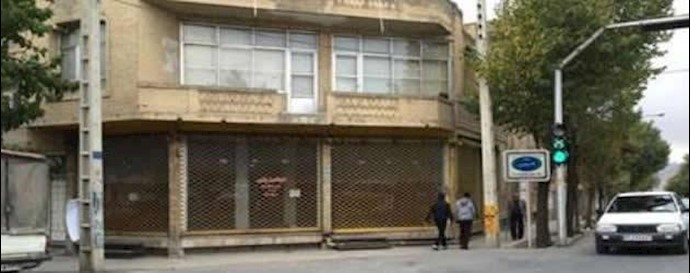 إيران: إضراب أصحاب المحلات في مدينة شهرکورد تنديدا بجريمة الاعتداء برش الحامض