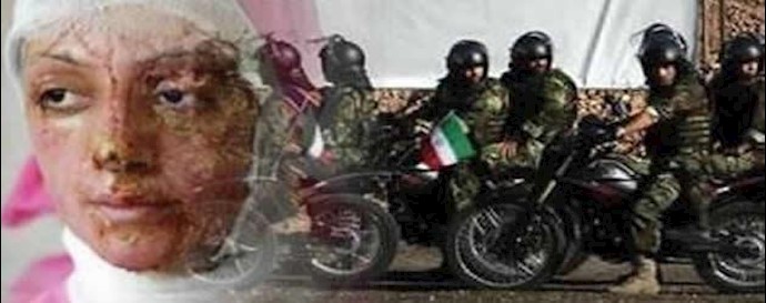 محاولة مسؤولي النظام لتبييض جريمة رش الأسيد علی النساء الايرانيات العزلاوات