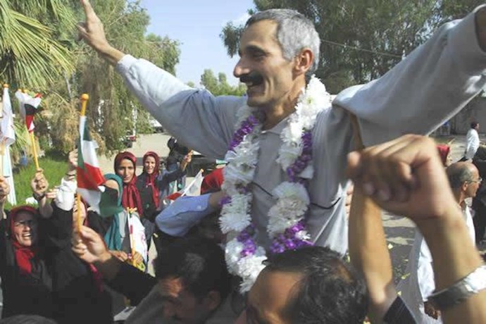ذكرى يوم 7 اكتوبر 2009 بمناسبة عودة 36 رهينة الى أشرف بعد 72 يوما من إضراب عن الطعام