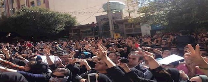 إيران: النساء يشارکن بشکل ملحوظ في التظاهرة بالعاصمة طهران
