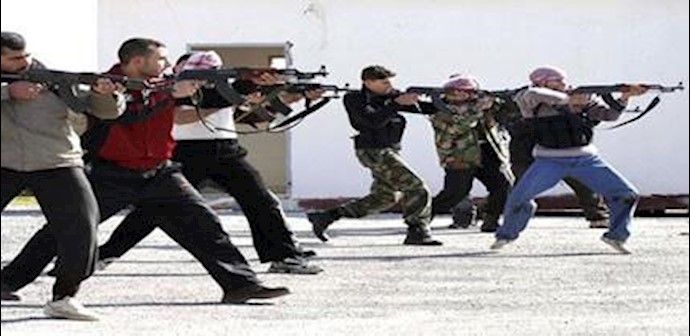 فيديو يظهر تدريبات الجيش السوري الحر علی السلاح