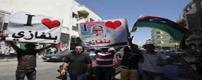 اختفاء تمثال عمر المختار غرب العاصمة الليبية طرابلس