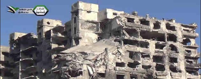 سوريا.. قوات الأسد تقصف حي جوبر بالغازات السامة