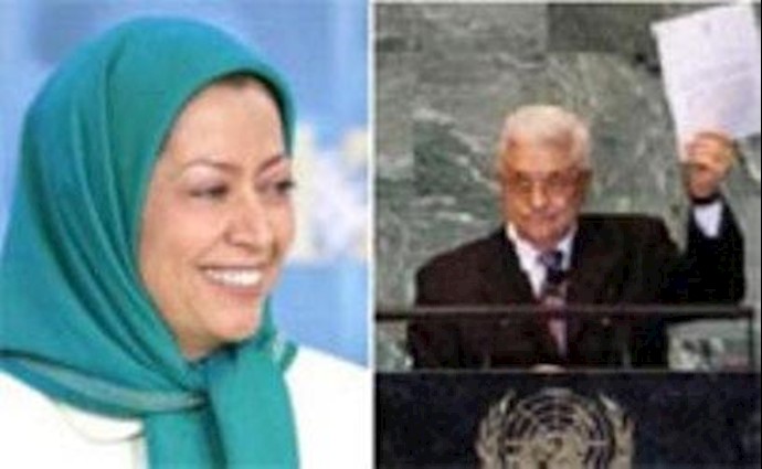 رجوي تفضح مخططات طهران ضد الشعب الفلسطيني