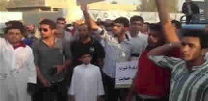 إيران- احتجاجات شعبية لأهالي قضاء کوشکنار في محافظة هرمزکان