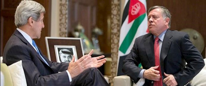 کيري إلی الأردن لإجراء محادثات مع عبدالله الثاني