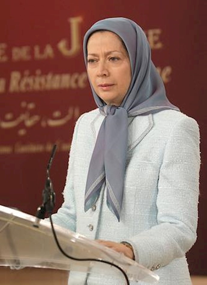 مريم رجوي: يجب إحالة ملف انتهاک حقوق الانسان الی مجلس الأمن