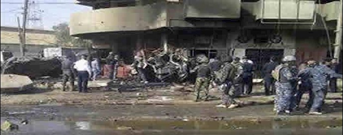 مقتل وإصابة 10 أشخاص بتفجير عبوة ناسفة في منطقة الشعلة شمال غربي بغداد