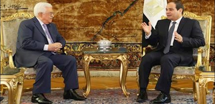 السيسي يلتقي عباس ويطمئنه علی الإجراءات المتخذة برفح