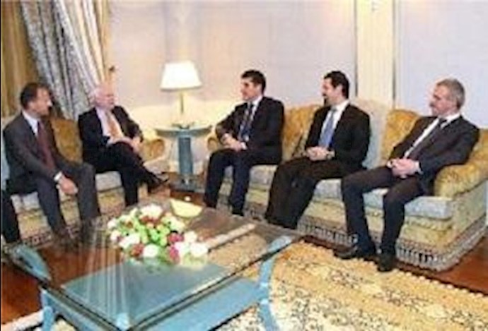 نيچيروان بارزاني يستقبل السيناتور الأمريکي ماکين