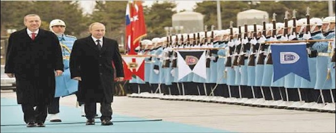 مباحثات بوتين وإردوغان تکشف عن تباين المواقف حول سوريا