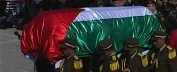 جنازة رسمية للشهيد أبو عين في رام الله