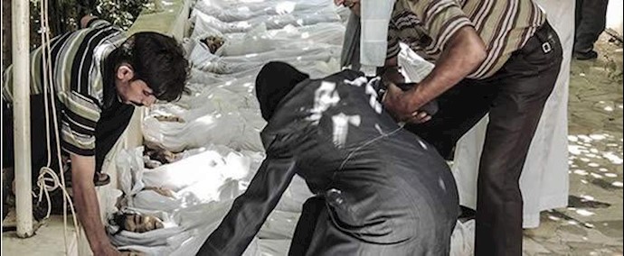 ولادات مشوهة وإجهاض في ريف دمشق نتيجة الکيمياوي