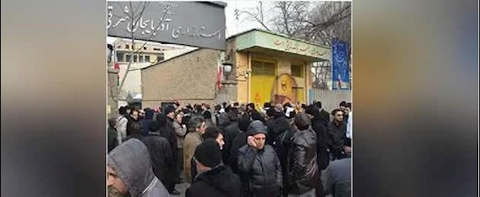 ايران- تجمع احتجاجي للمرة الثانية لعمال شرکة”تبريزکف”