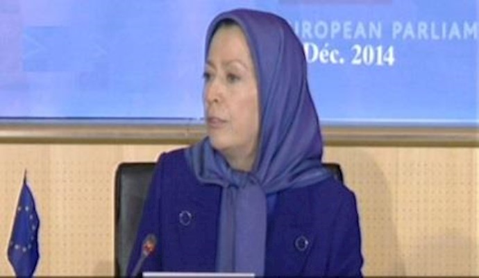 مؤتمر حول انتهاک حقوق الانسان في ايران بحضور مريم رجوي– بروکسل
