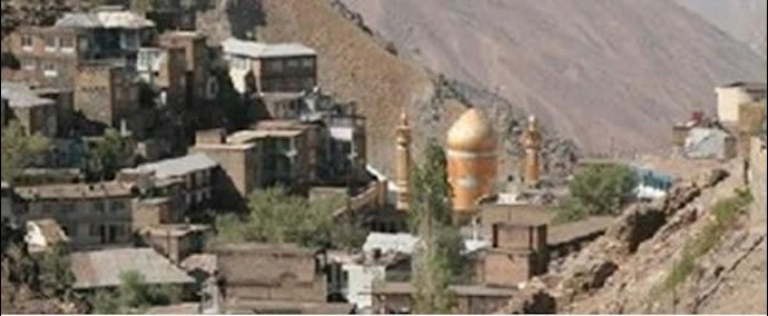 إيران- تحشد احتجاجي لسکان منطقة سولقان وأصحاب المحلات