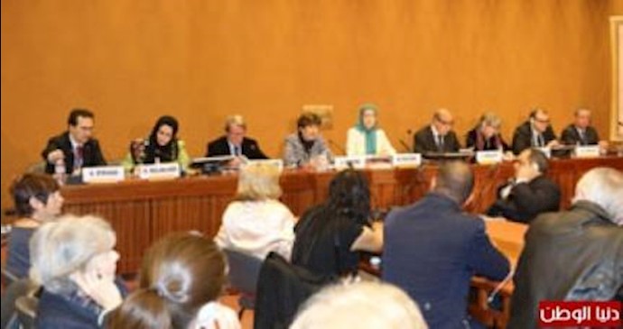مريم رجوي: لا يجوز لأحد أن يذبح حقوق الانسان والحرية ومقاومة الشعب الايراني من أجل المفاوضات النووية