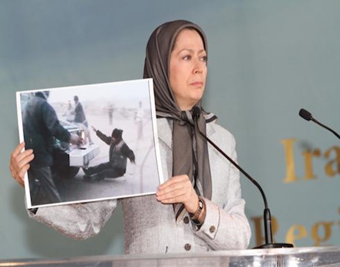 مريم رجوي تدعو الدول الغربية الی الضغط علی ايران لضمان حقوق الانسان