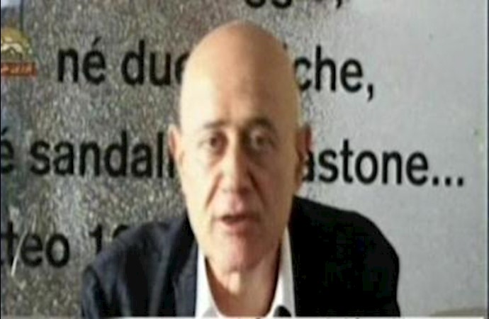سرجيو دليا الأمين العام لرابطة لاتمسوا ”قابيل“ : أهيبکم بالمشارکة في المؤتمر الکبير للمقاومة الإيرانية في 27 حزيران/يونيو