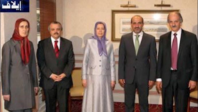 الجربا يؤکد دعمه للمعارضين الإيرانيين