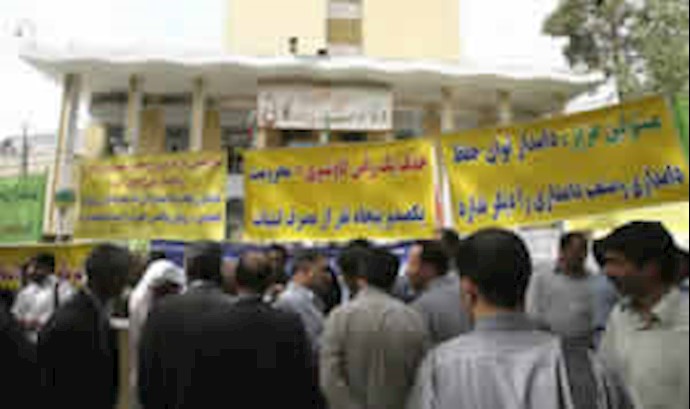 ايران: احتجاج المزارعين في همدان