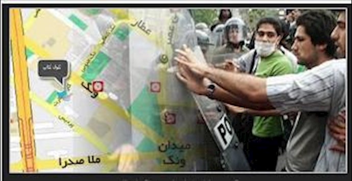 إيران_ طهران: شباب المدينة يشتبکون مع العملاء القمعيين في متنزهتي لالة وطالقاني