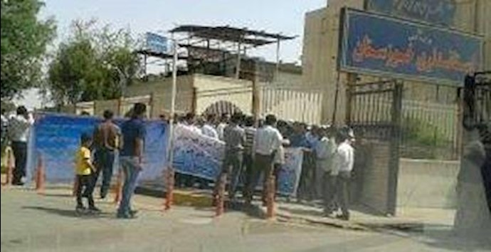 ايران: تجمع احتجاجي لعمال بعقد في اهواز