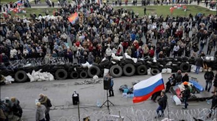 انسحاب روسي من الحدود مع أوکرانيا ودخول شيشاني شرقا