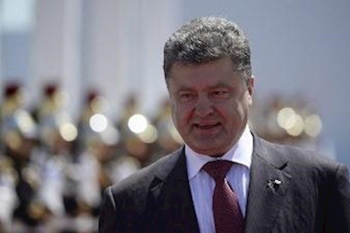 بوروشينکو أدی اليمين الدستورية رئيسا لأوکرانيا