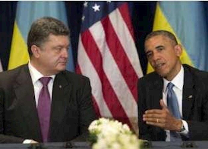 أوباما يلتقي الرئيس الأوکراني الجديد